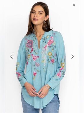 Johnny Was ASHLEE HENLEY POPOVER TUNIC